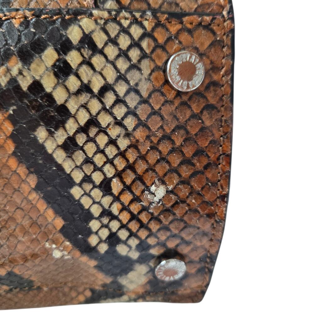 Zadig & Voltaire Candid Medium Zip Wild Cognac Black Bag Brown Handbag Crossbody - Picture 6 of 10